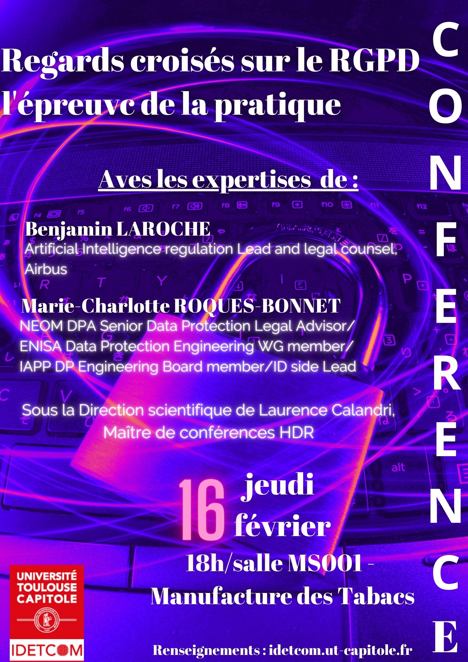 Affiche RGPD