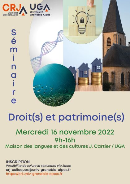 Séminaire 16 novembre 22 Grenoble