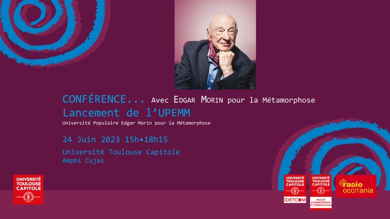 Visuel Inscription Conférence Edgar Morin